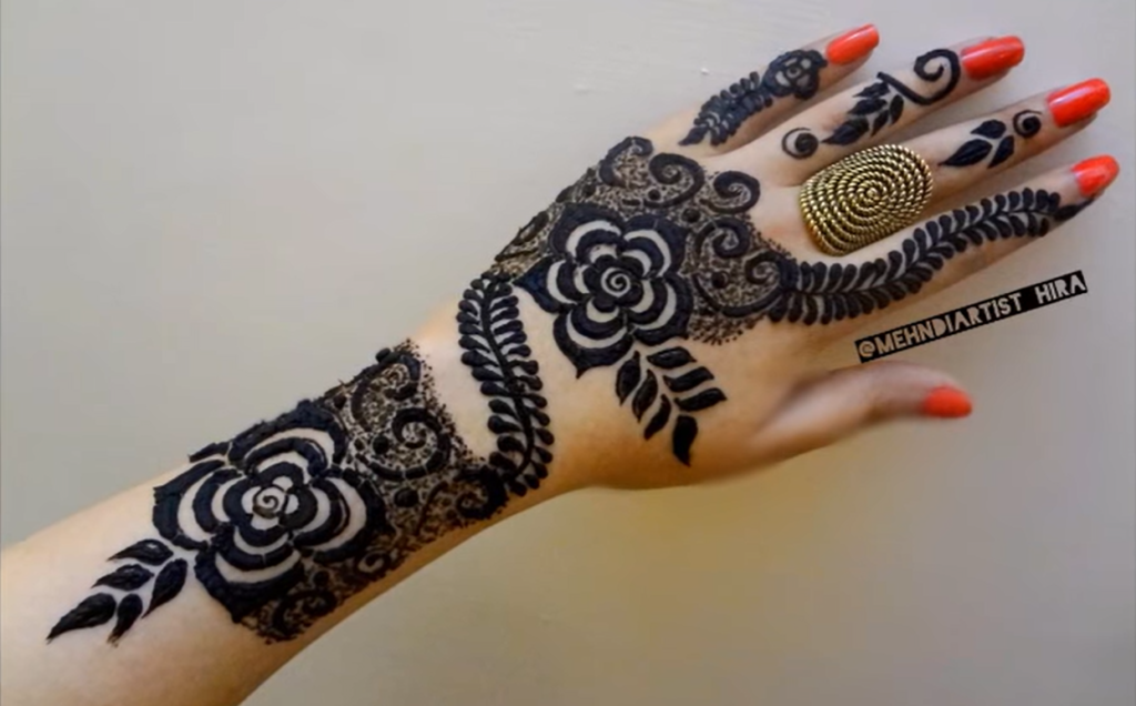 Khaleeji Mehendi Design, Latest mehendi Design 2022