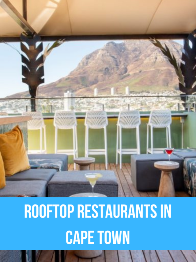 Rooftop restaurants in Cape Town