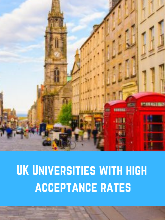 UK Universities with high acceptance rates