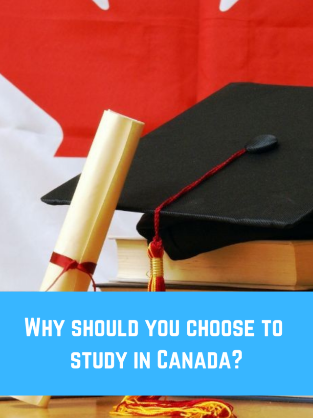 Why should you choose to study in Canada?